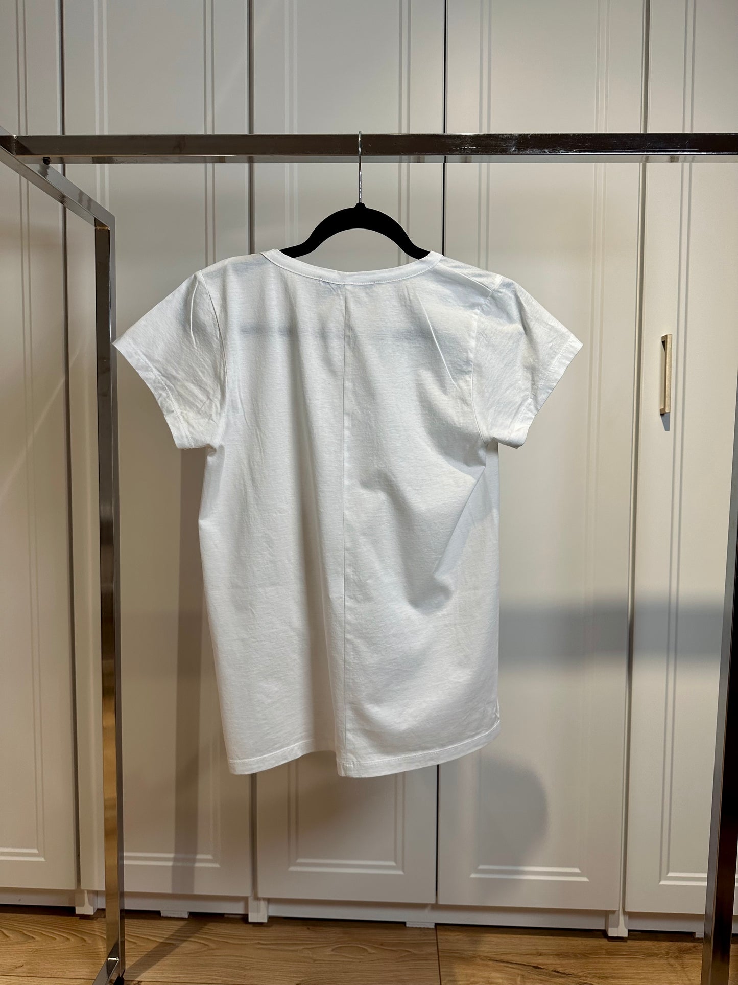 White cotton T-shirt