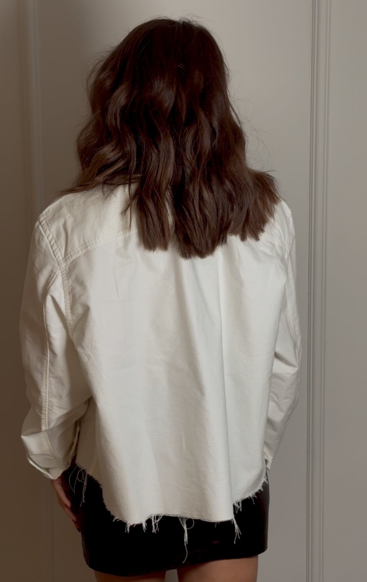 White Boxy Shirt