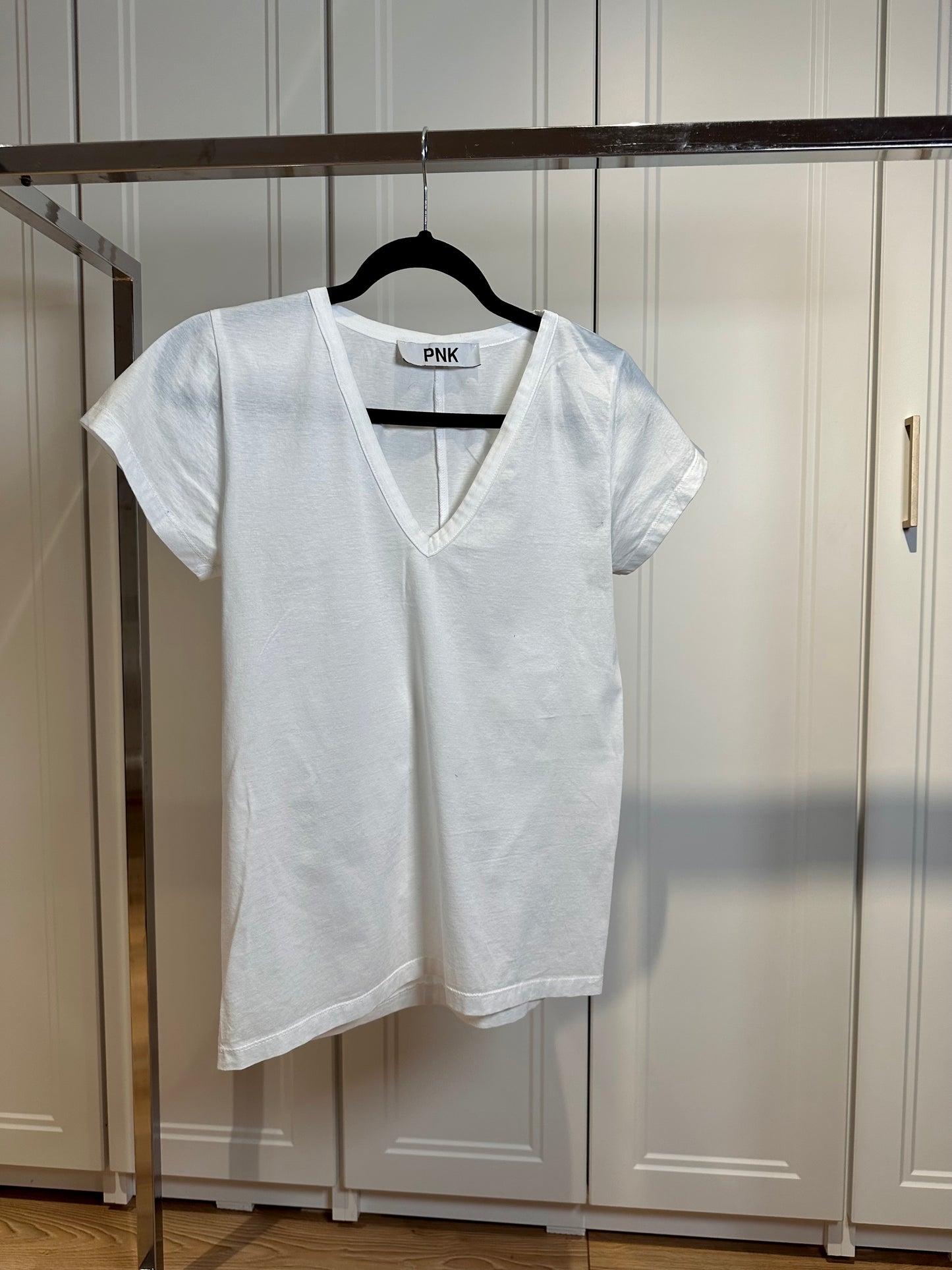 White cotton T-shirt