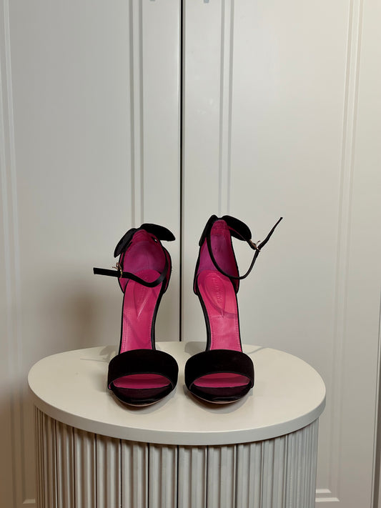 Minnie satin sandals