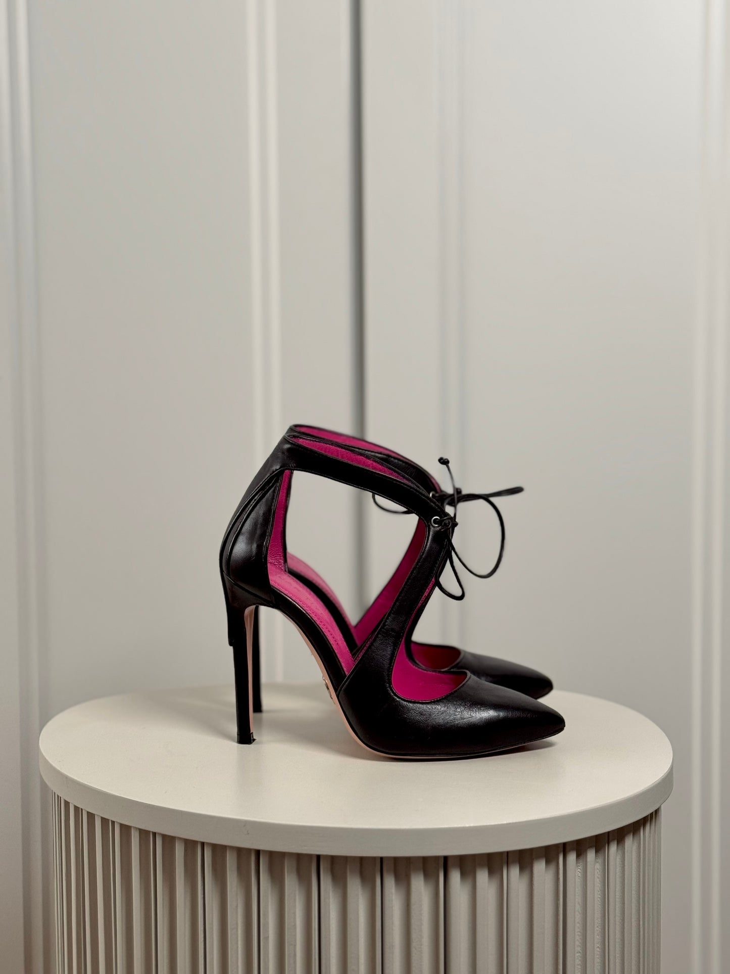 Leather heels - second life