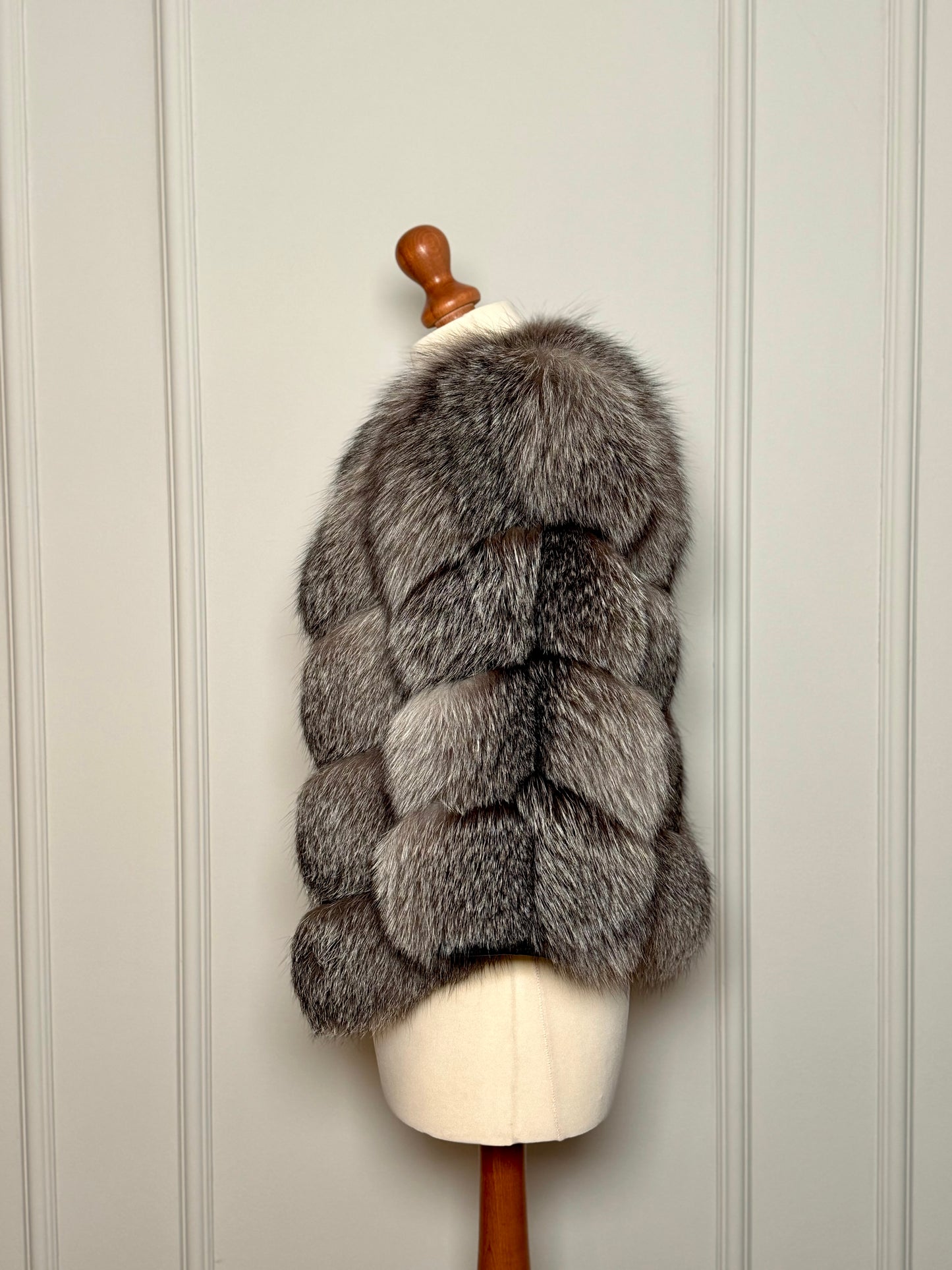 Natural fur jacket
