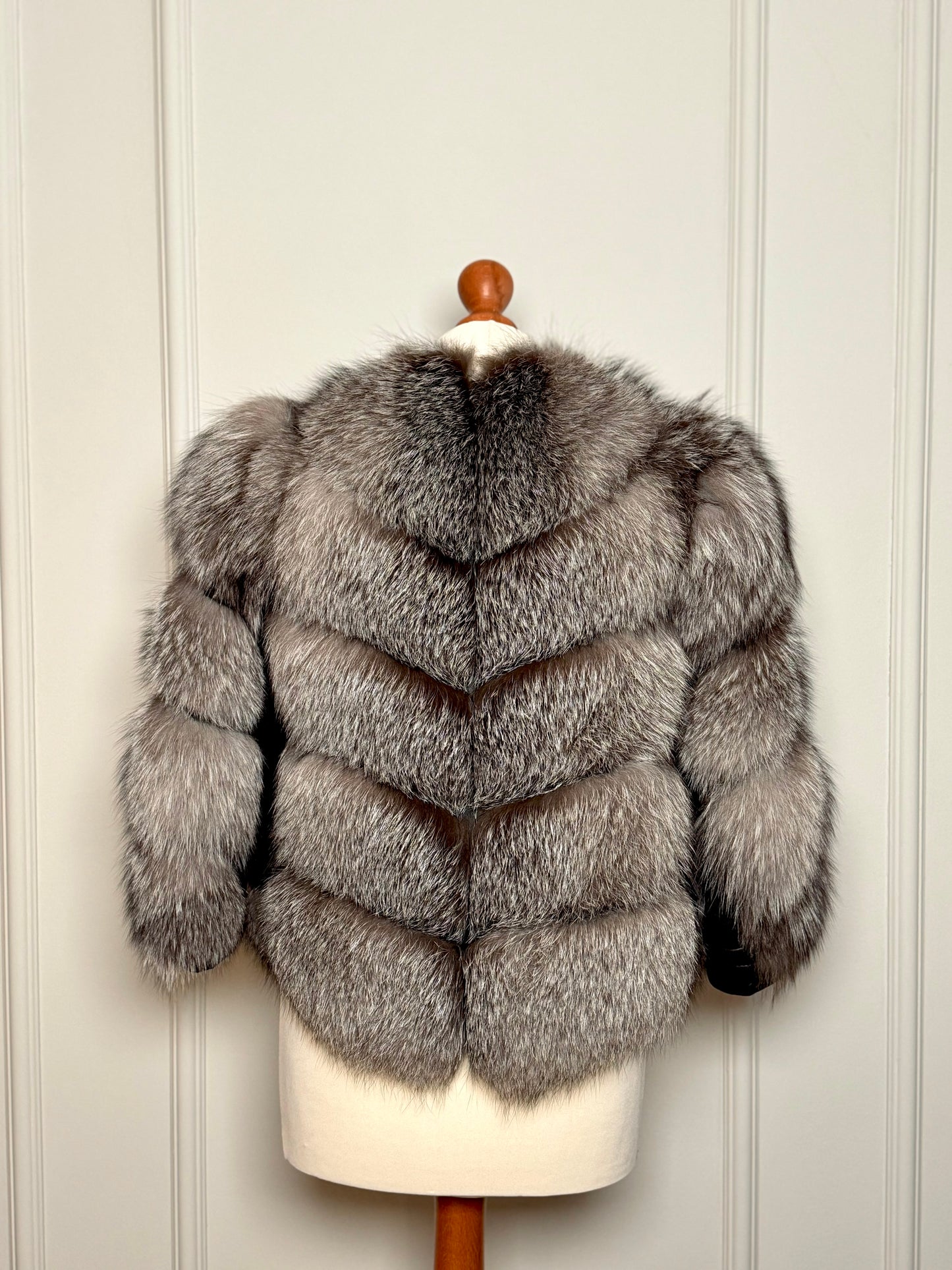 Natural fur jacket