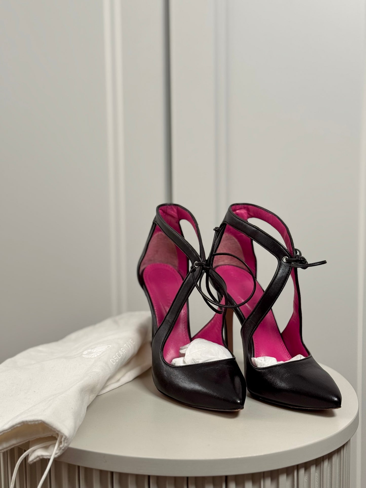 Leather heels - second life