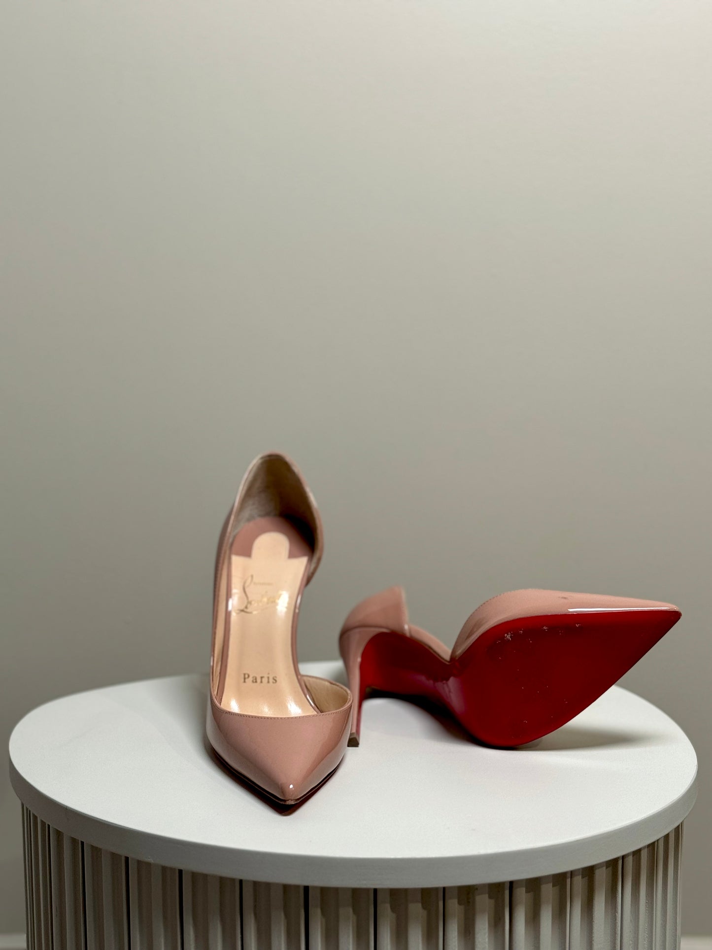 Iriza 100 patent-leather pumps