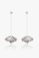 LONG GINKGO EARRINGS