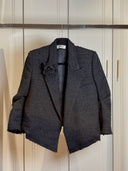 Black Jacquard Blazer