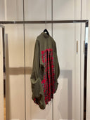 Khaki Tartan Cotton Shirt