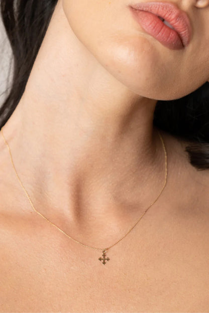 FLEUR DE LIS SMALL NECKLACE/PENDANT