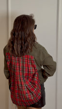 Khaki Tartan Cotton Shirt