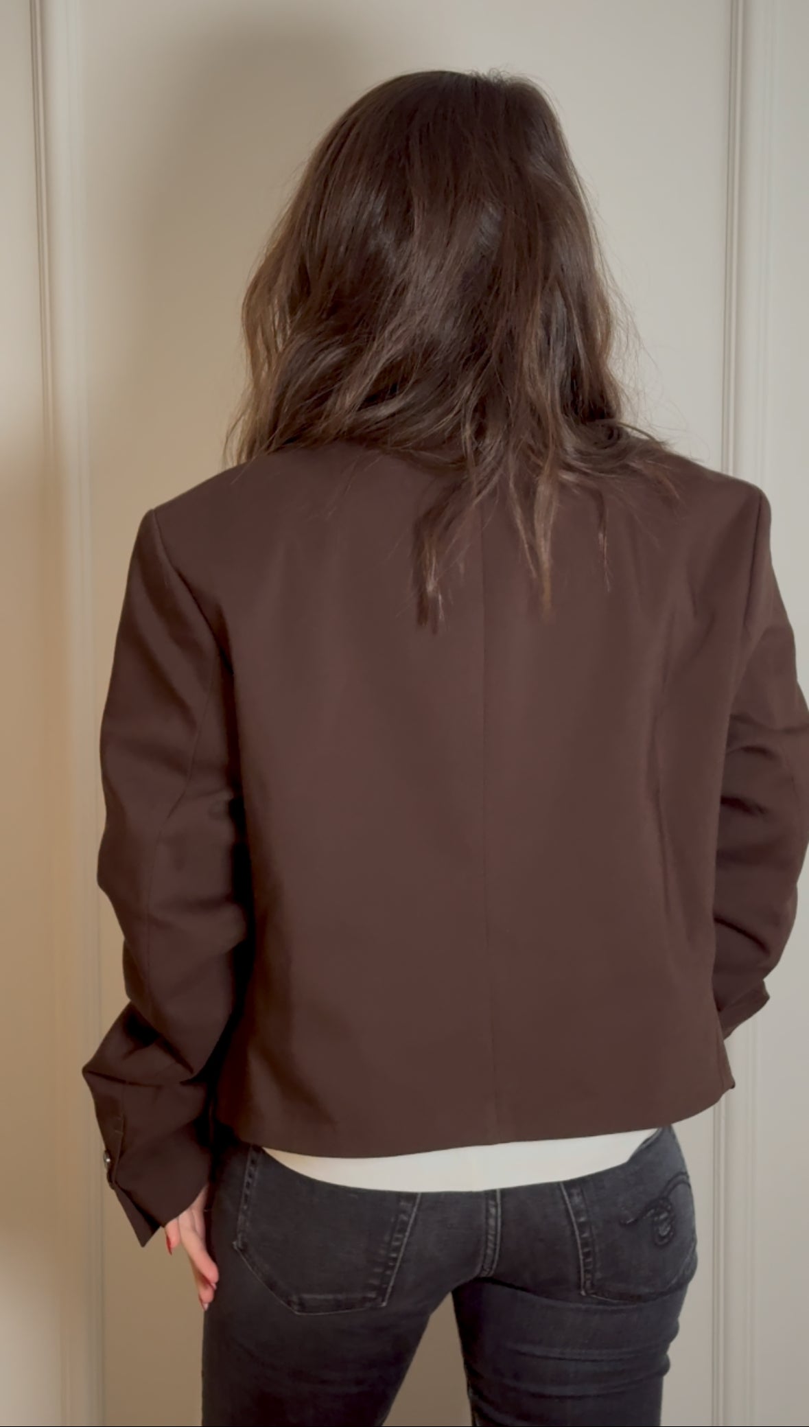 Oversized Brown Blazer