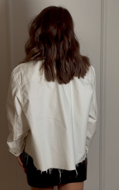 White Boxy Shirt