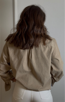 Beige Corduroy Shirt