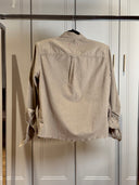 Beige Corduroy Shirt