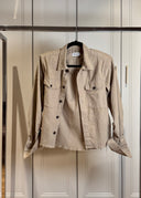 Beige Corduroy Shirt