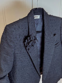 Black Jacquard Blazer