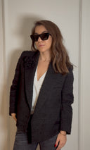 Black Jacquard Blazer