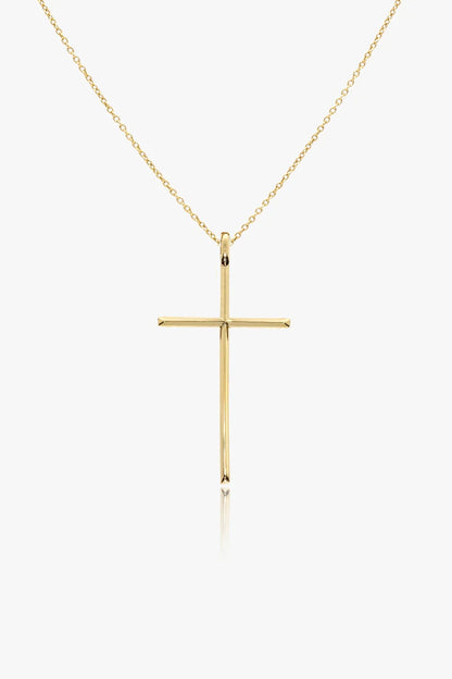 THIN CROSS NECKLACE/PENDANT