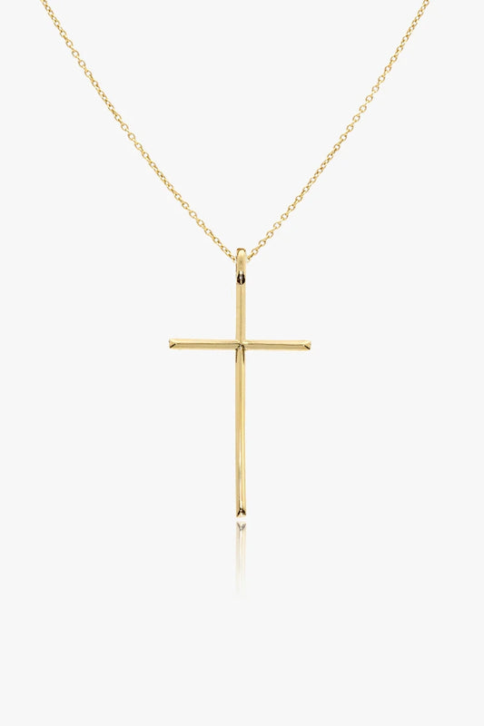 THIN CROSS NECKLACE/PENDANT