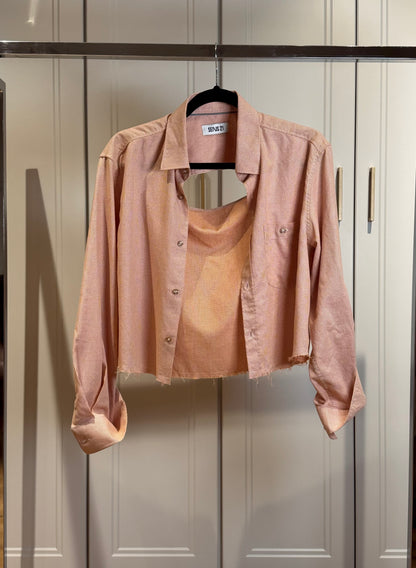 Crop Pink Shirt