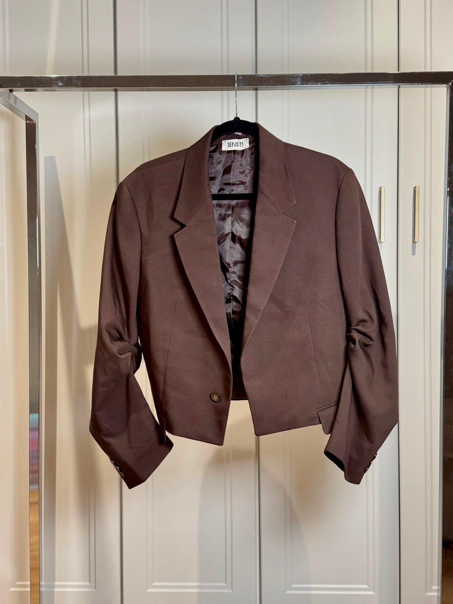 Oversized Brown Blazer