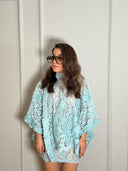 Top reversibil din dantelă