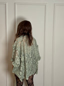 Top reversibil din dantelă